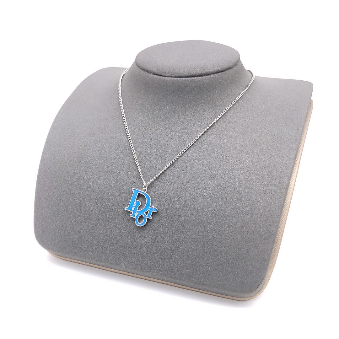 Martin Graham pendant necklace in polished metal-tone – main product view