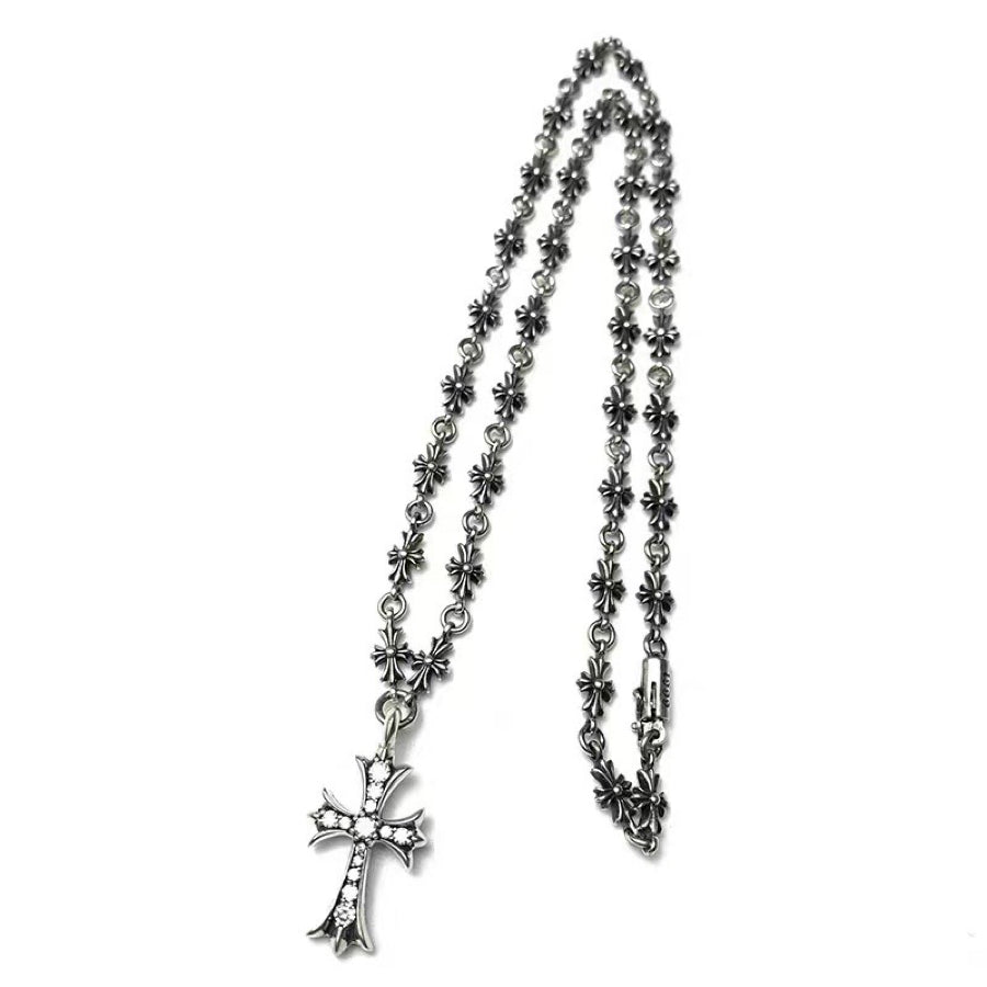 Martin Graham pendant necklace in polished metal-tone – main product view