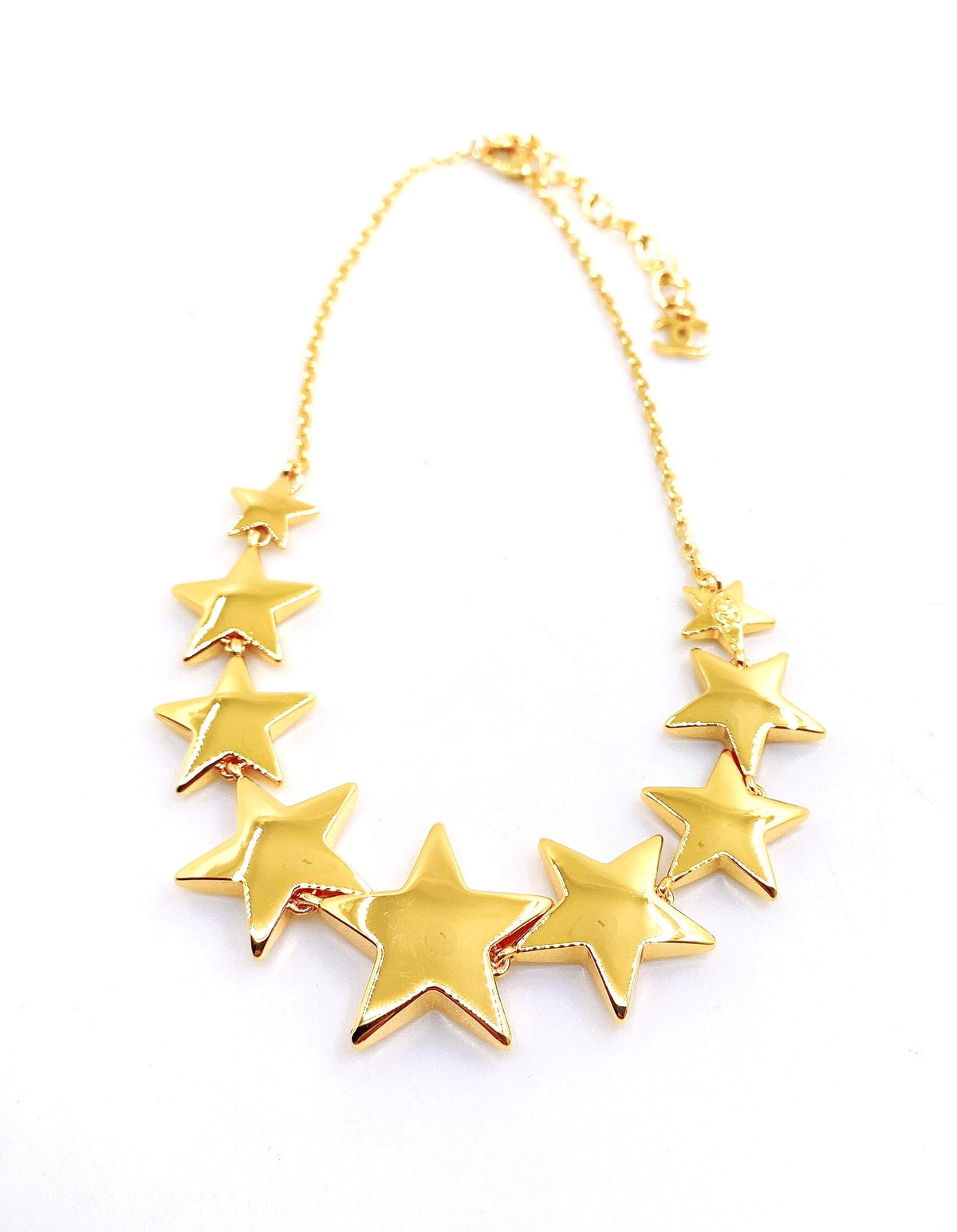 Martin Graham pendant necklace in polished metal-tone – main product view