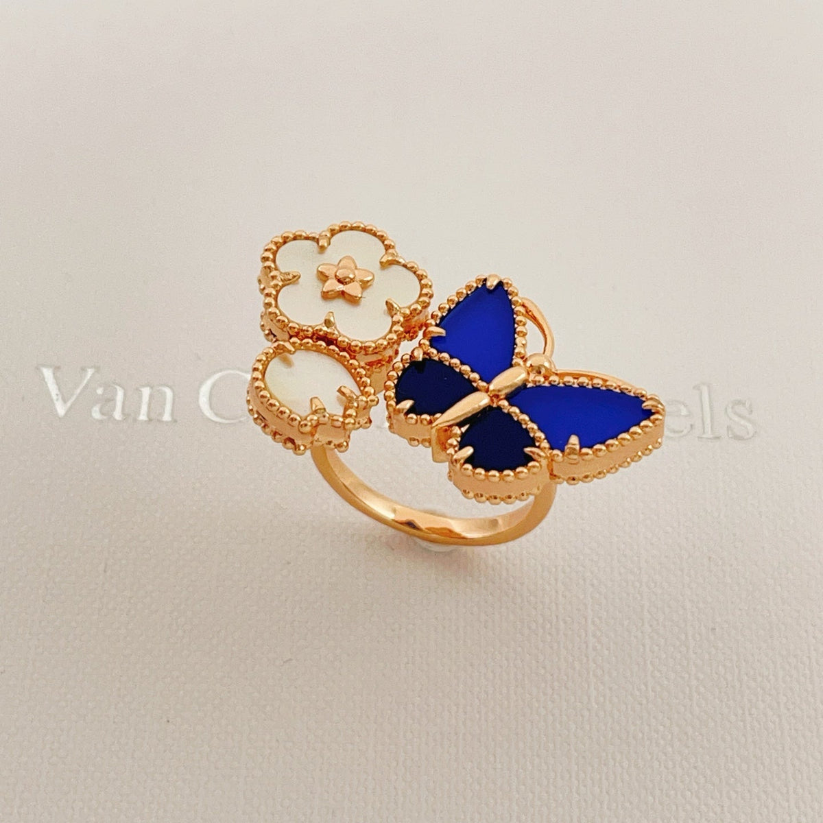 Martin Graham ring in polished metal-tone – main product view