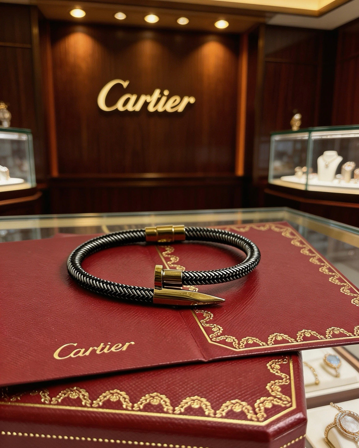 Martin Graham bracelet in polished metal-tone – main product view