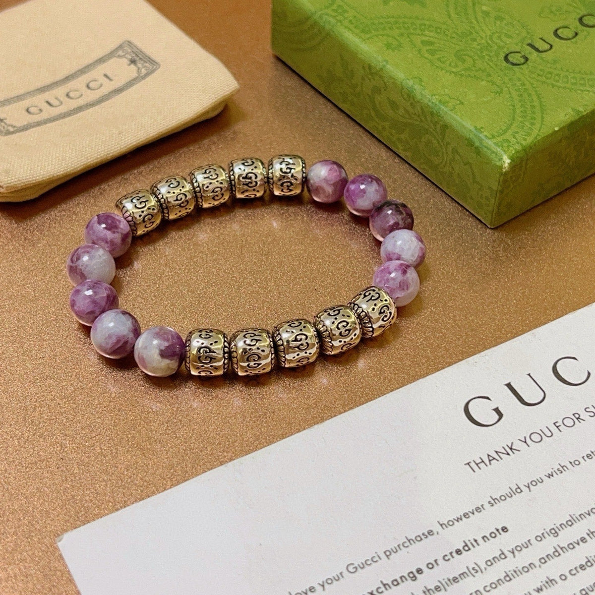 Martin Graham bracelet in polished metal-tone – main product view