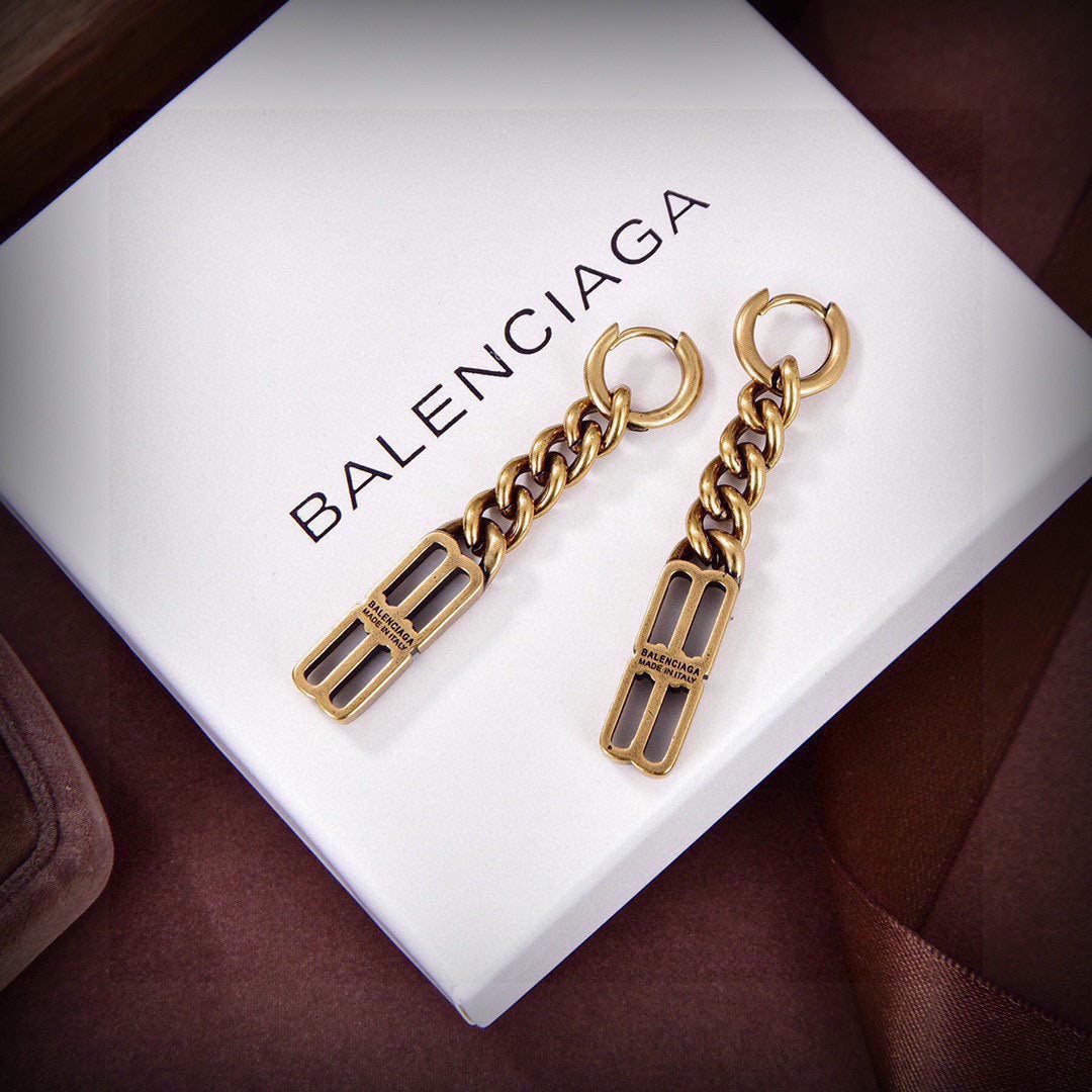 Martin Graham earrings in polished metal-tone – main product view