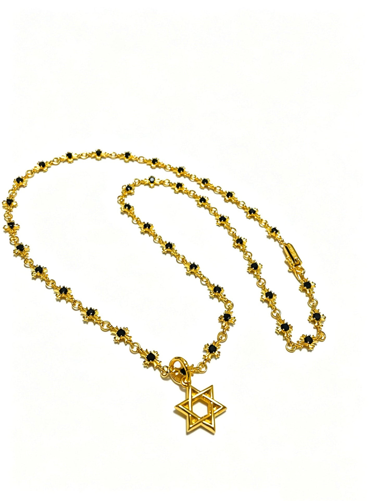 Martin Graham pendant necklace in polished metal-tone – main product view