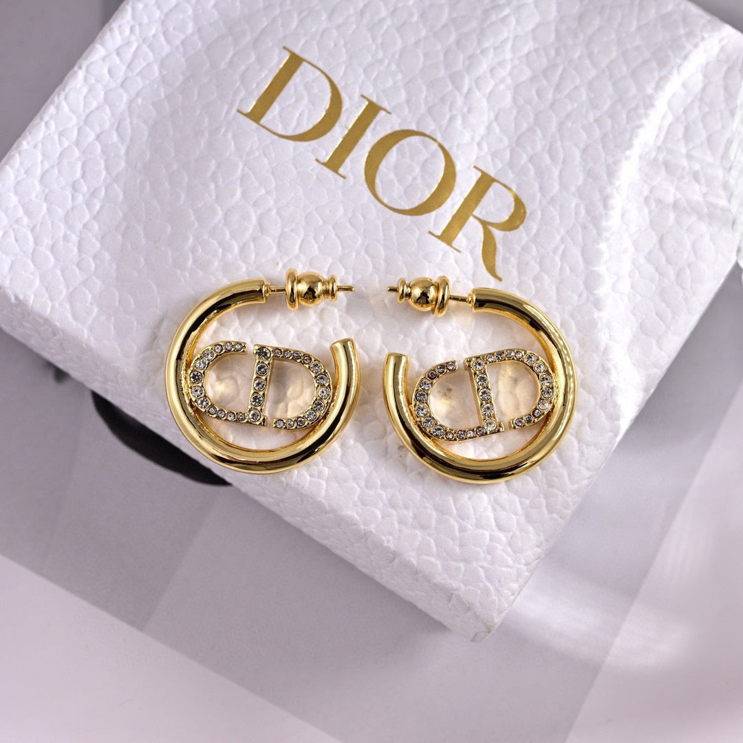 Martin Graham earrings in polished metal-tone – main product view