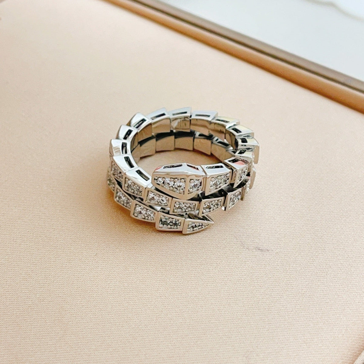 Martin Graham ring in polished metal-tone – main product view