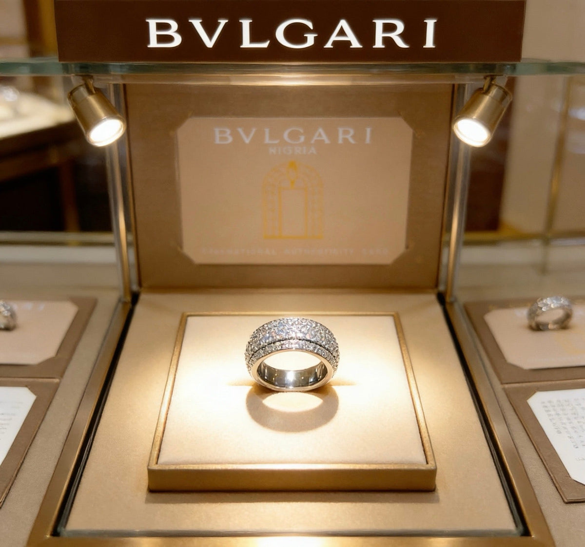 Martin Graham ring in polished metal-tone – main product view