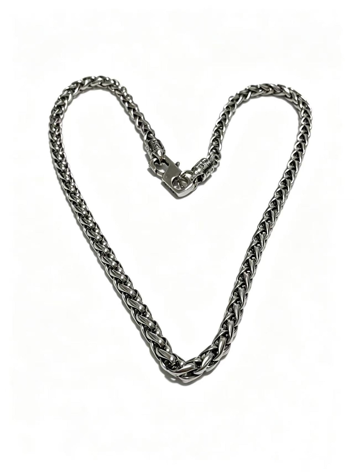 Martin Graham pendant necklace in polished metal-tone – main product view