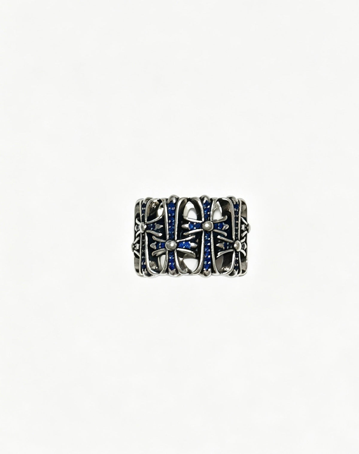Martin Graham ring in polished metal-tone – main product view