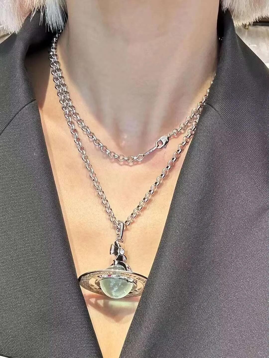 Martin Graham pendant necklace in polished metal-tone – main product view