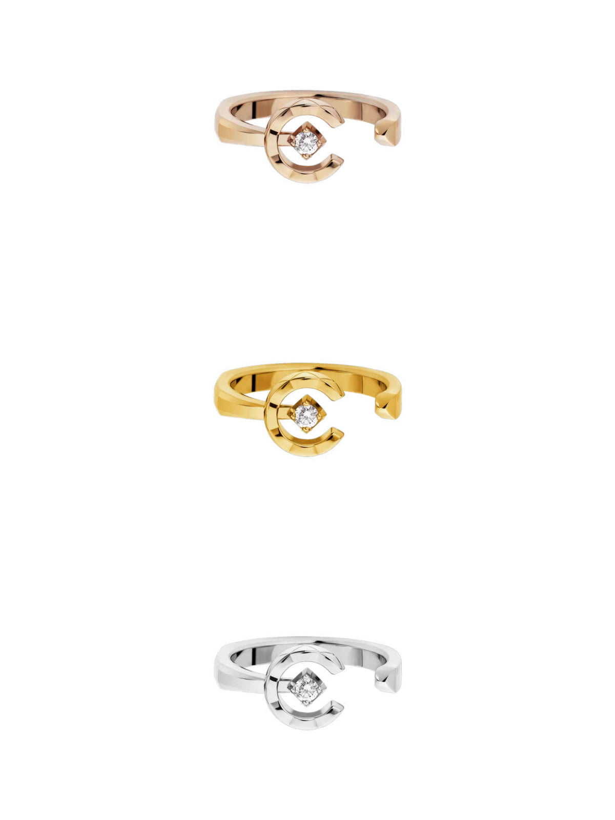 Martin Graham ring in polished metal-tone – main product view