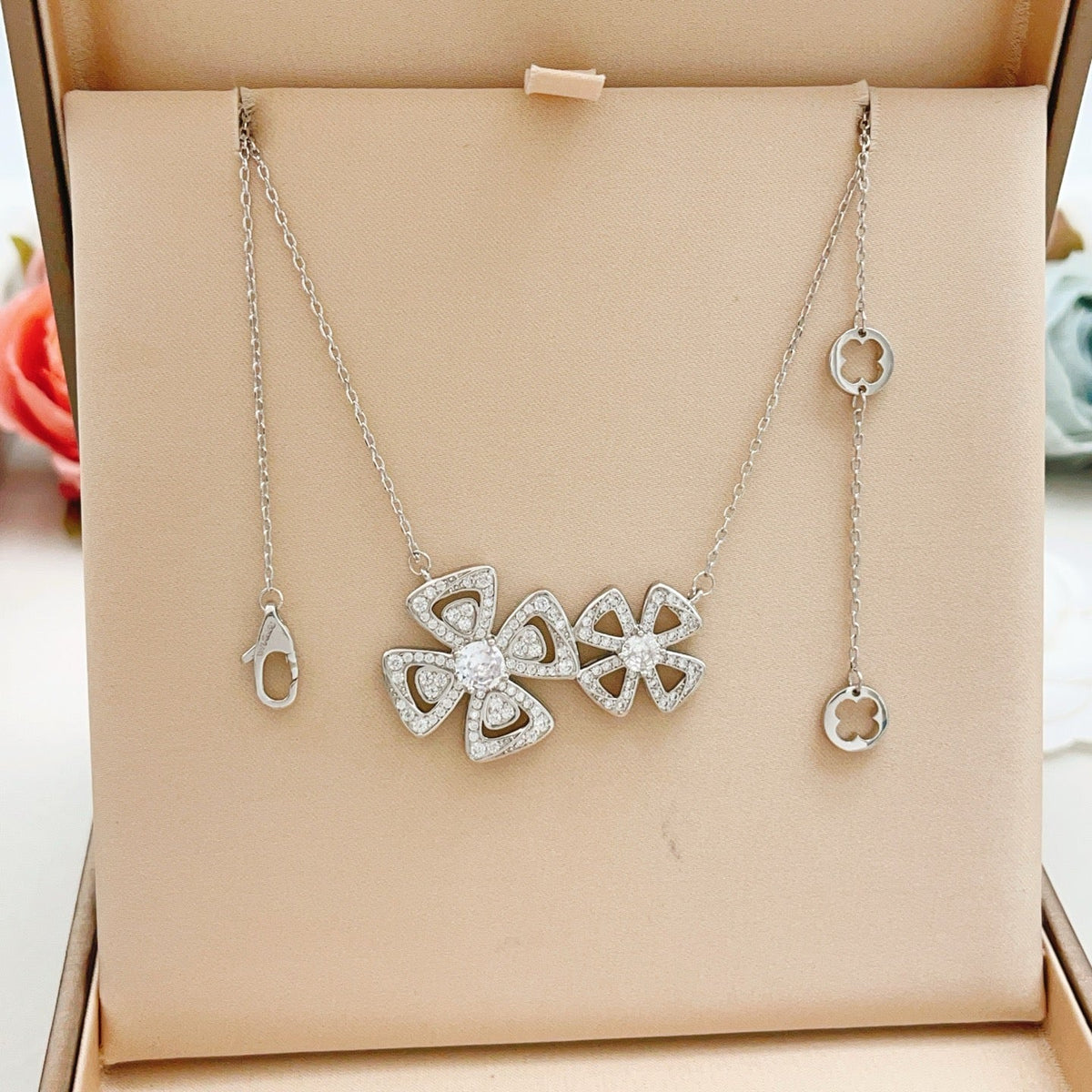 Martin Graham pendant necklace in polished metal-tone – main product view