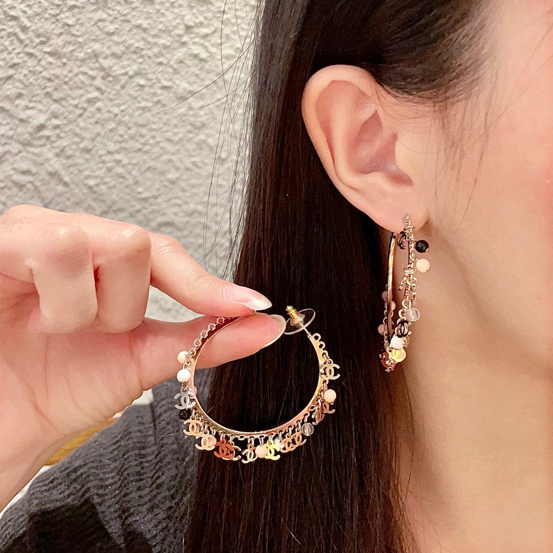 Martin Graham earrings in polished metal-tone – main product view