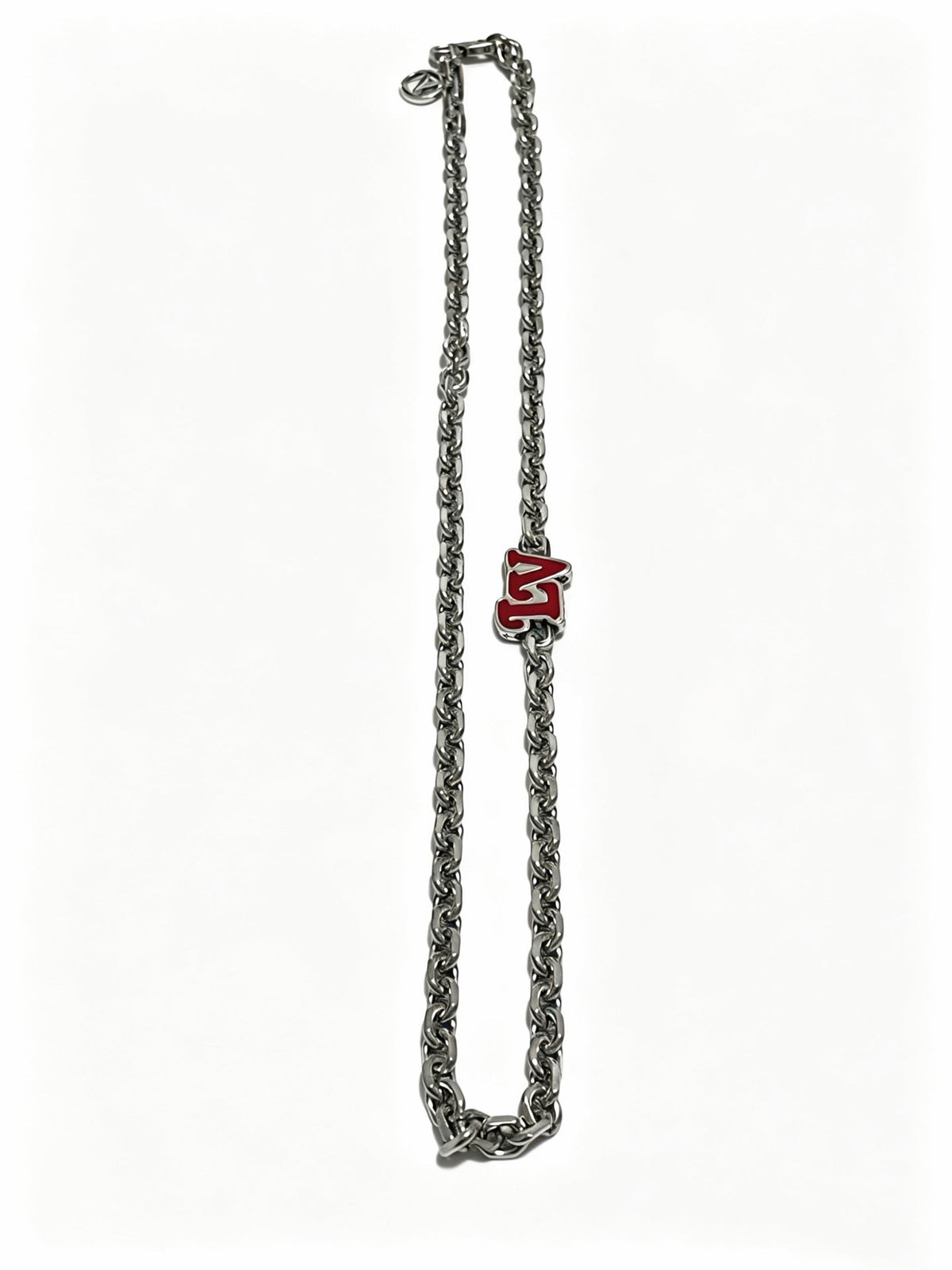 Martin Graham pendant necklace in polished metal-tone – main product view