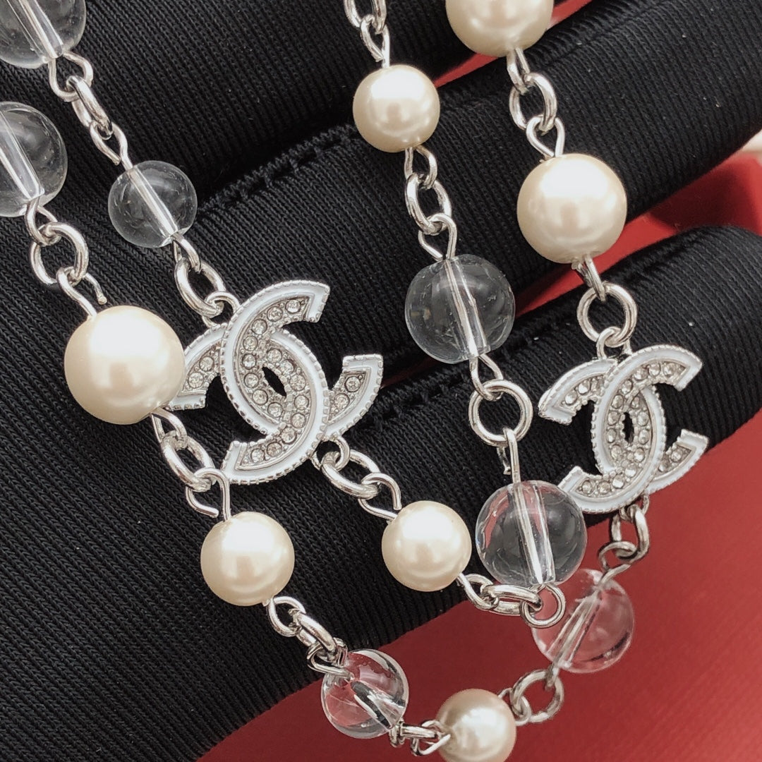 Martin Graham pendant necklace in polished metal-tone – main product view