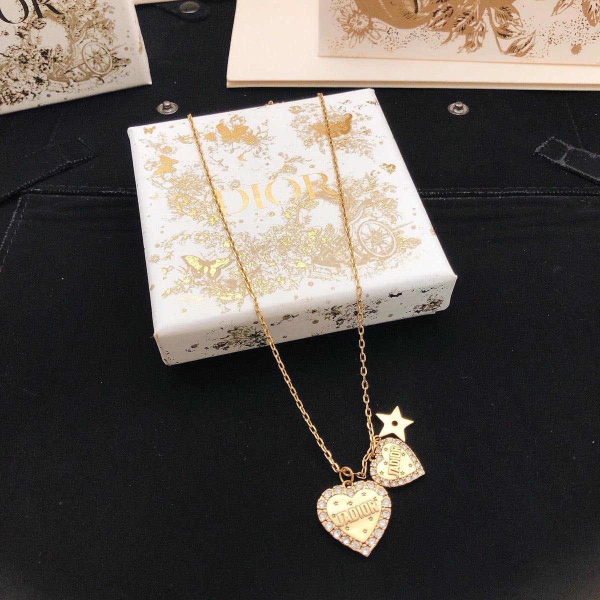Martin Graham pendant necklace in polished metal-tone – main product view
