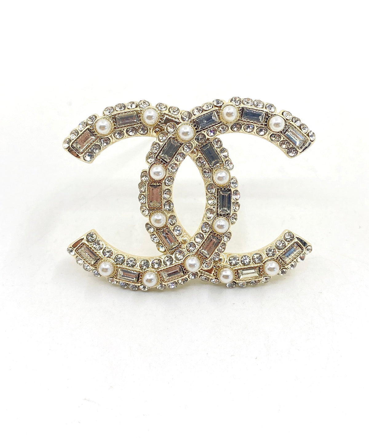 Martin Graham brooch in polished metal-tone – main product view