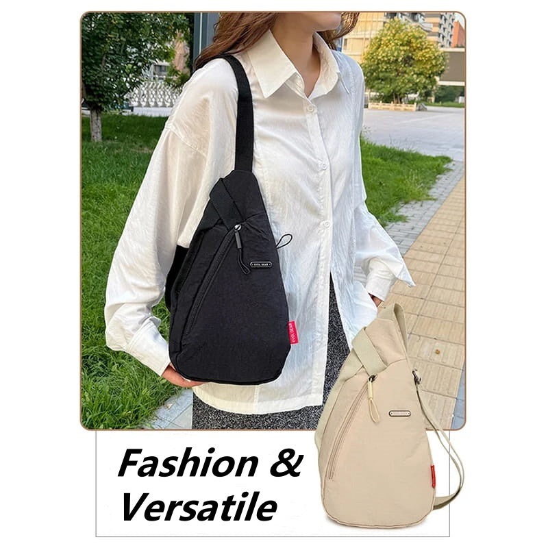 Oxford Unisex Sling Bag with Adjustable Strap Clothing & Accessories