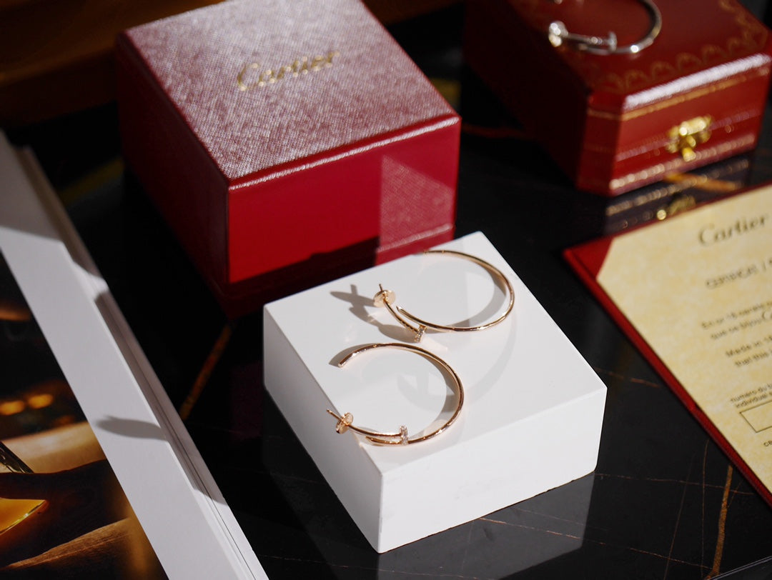 Martin Graham earrings in polished metal-tone – main product view