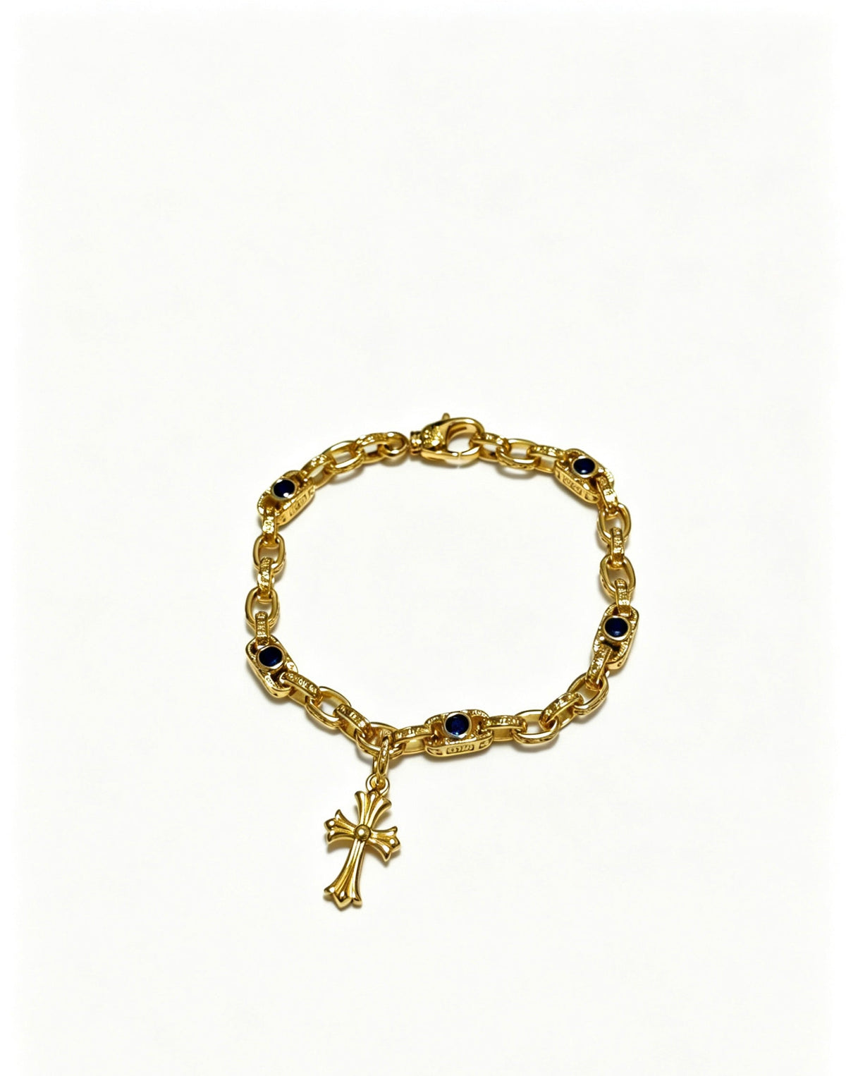 Martin Graham bracelet in polished metal-tone – main product view