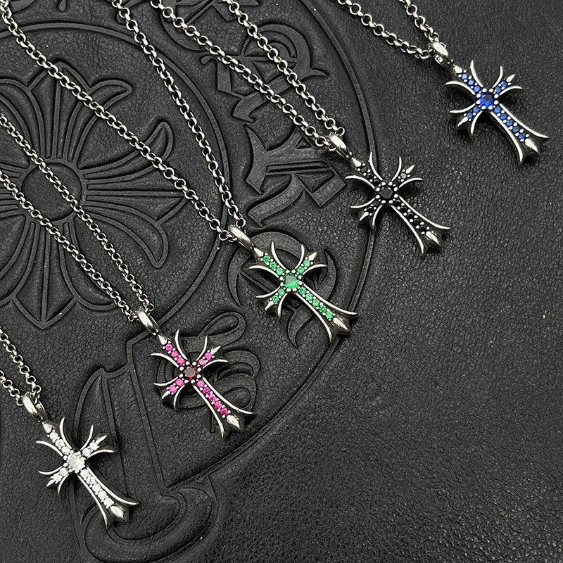 Martin Graham pendant necklace in polished metal-tone – main product view