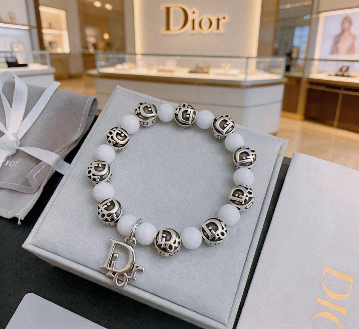 Martin Graham bracelet in polished metal-tone – main product view