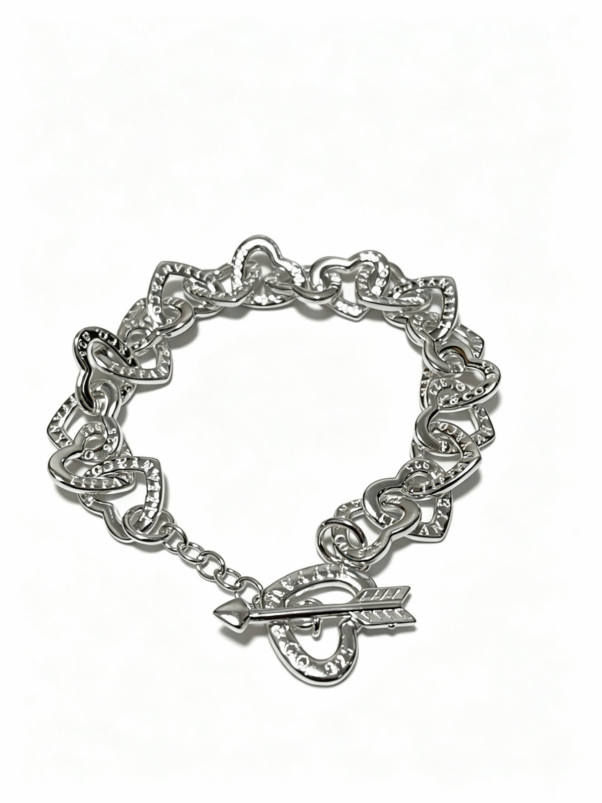 Martin Graham bracelet in polished metal-tone – main product view