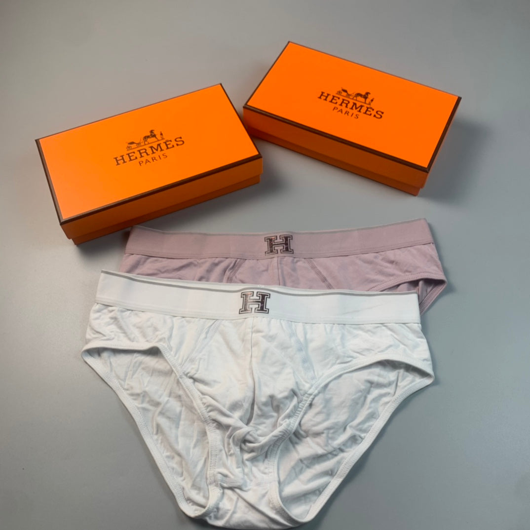 Hermes Classic Men's Briefs - 3-Piece Box