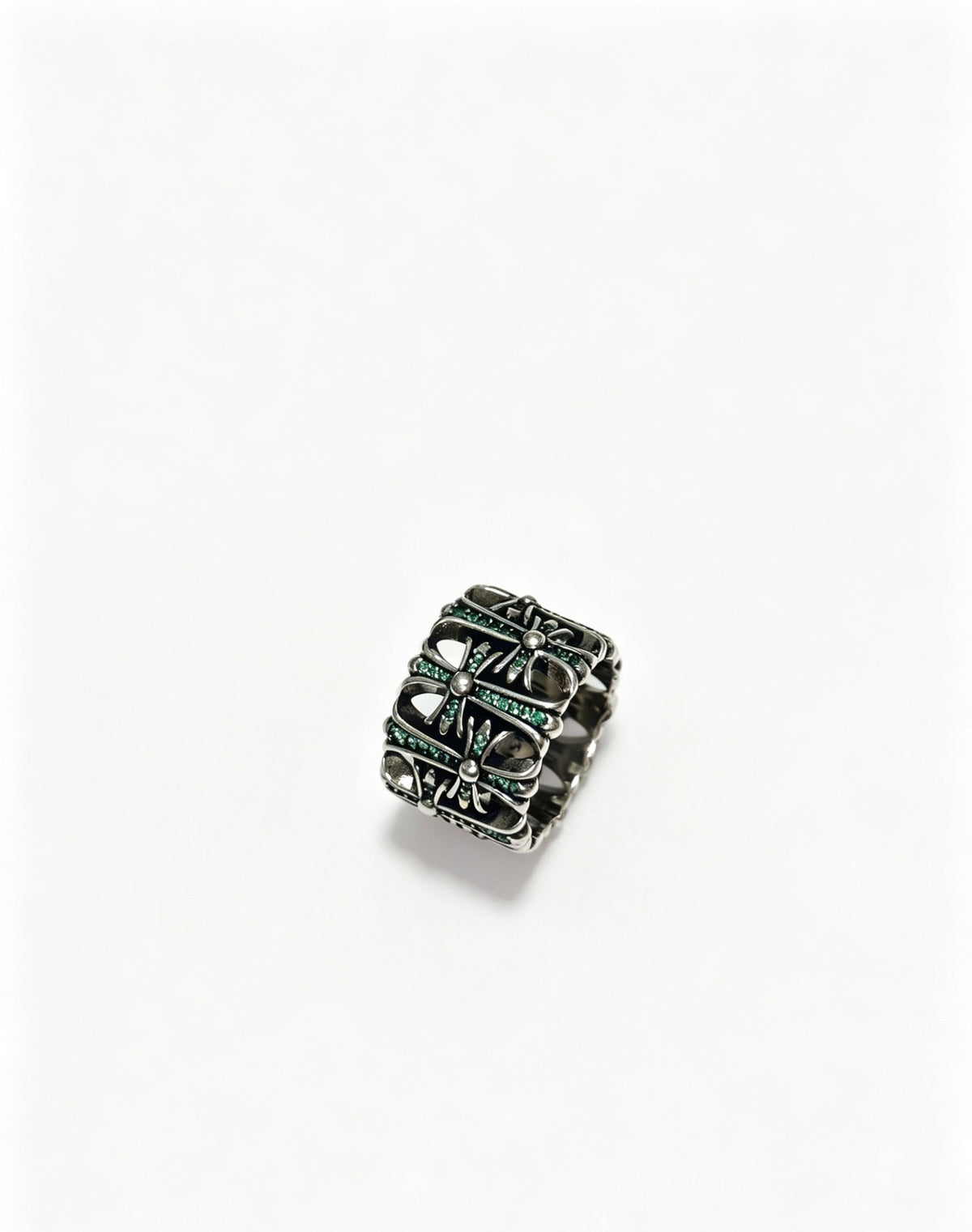 Martin Graham ring in polished metal-tone – main product view