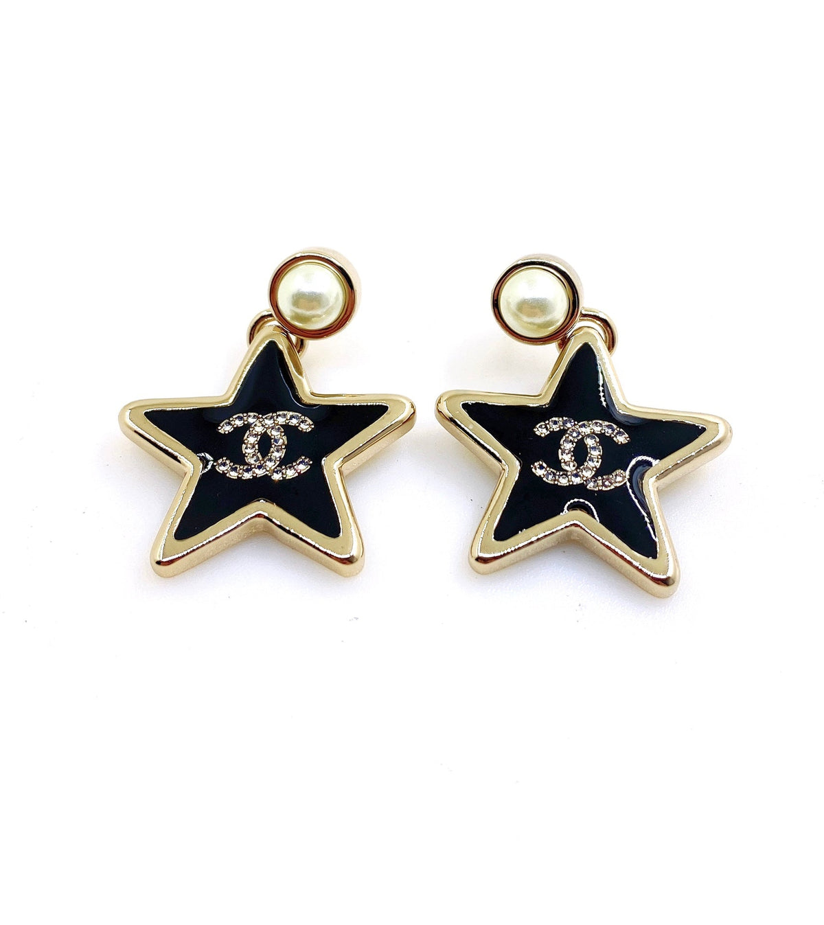 Martin Graham earrings in polished metal-tone – main product view
