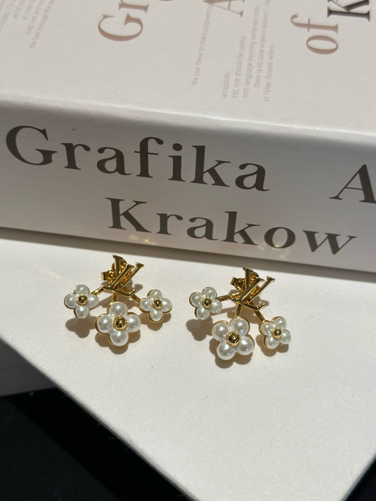 Martin Graham earrings in polished metal-tone – main product view