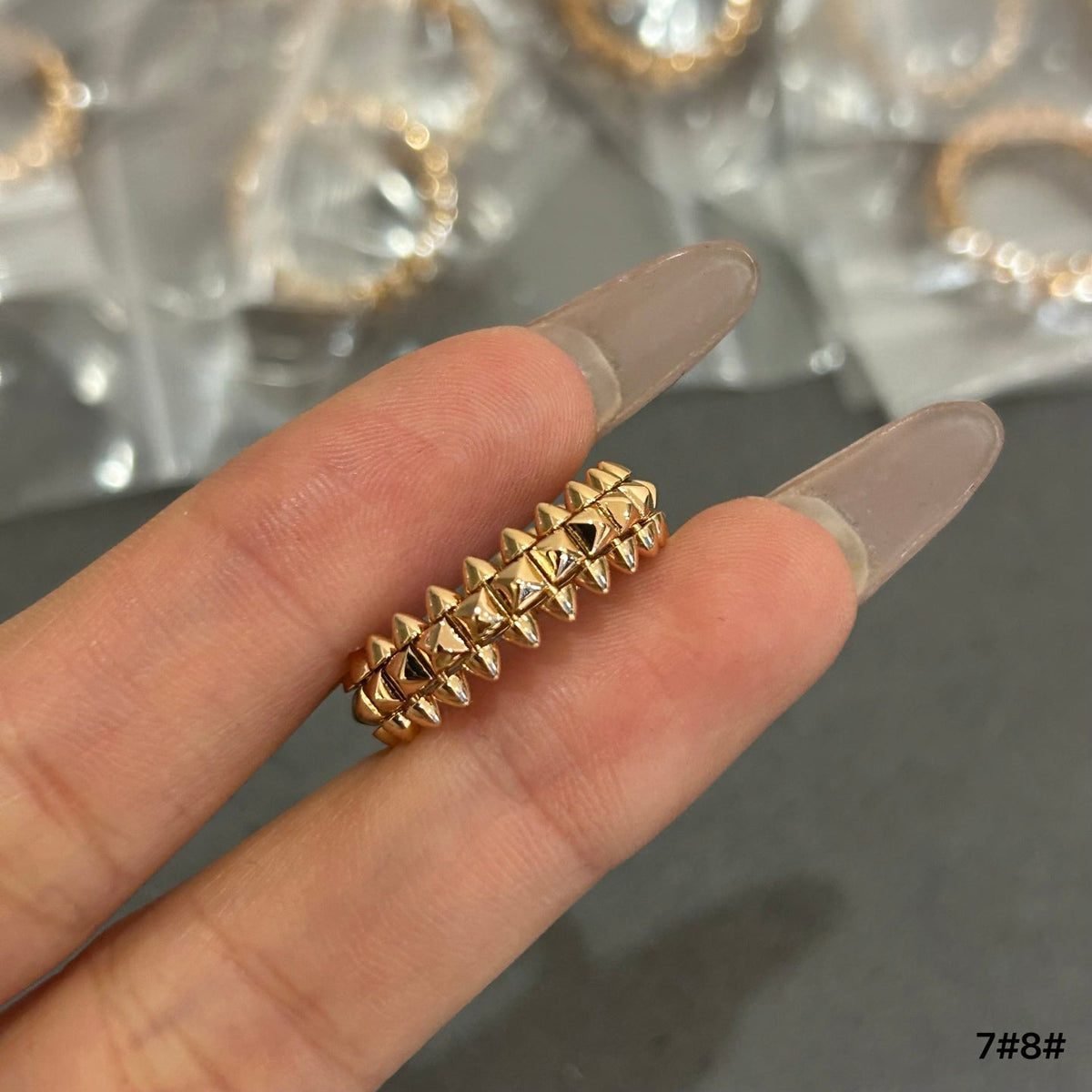 Martin Graham ring in polished metal-tone – main product view