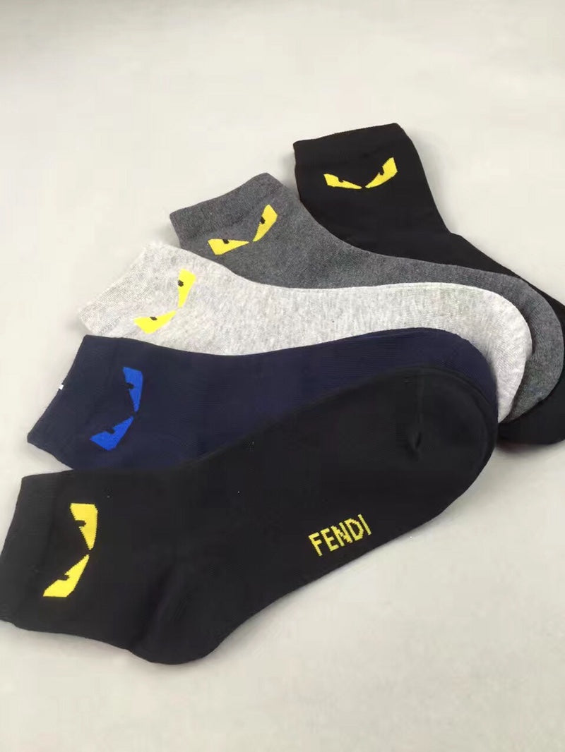 Fendi Classic Crew Socks - Assorted Set
