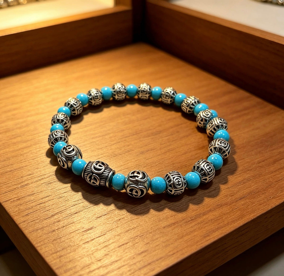 Martin Graham bracelet in polished metal-tone – main product view