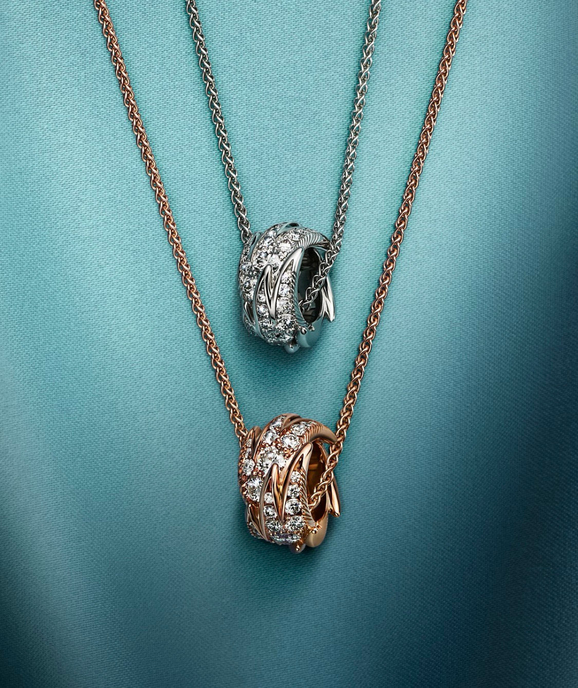 Martin Graham pendant necklace in polished metal-tone – main product view