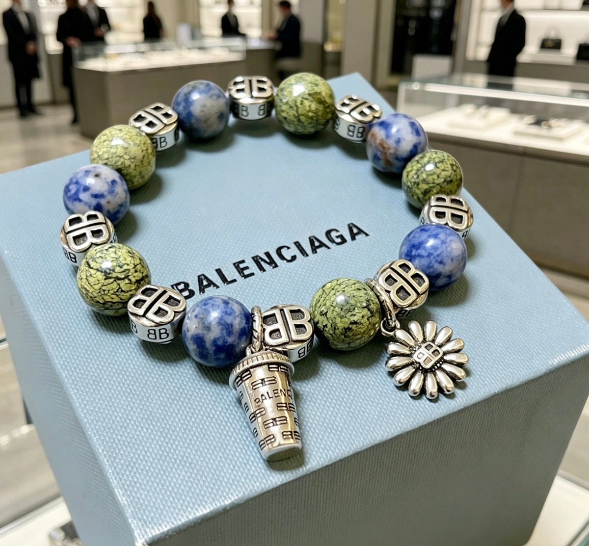 Martin Graham bracelet in polished metal-tone – main product view