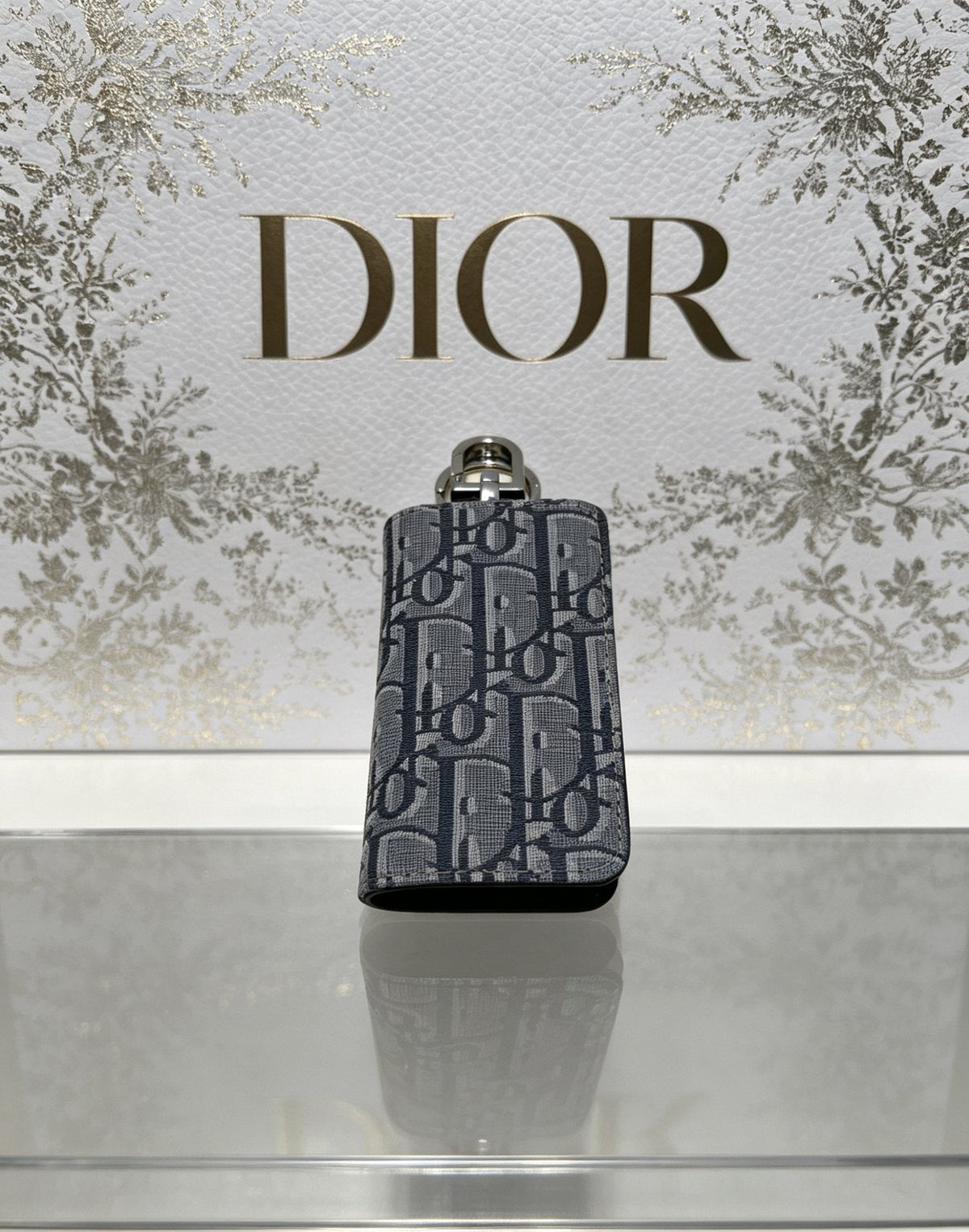 Martin Graham bag charm in polished metal-tone – main product view
