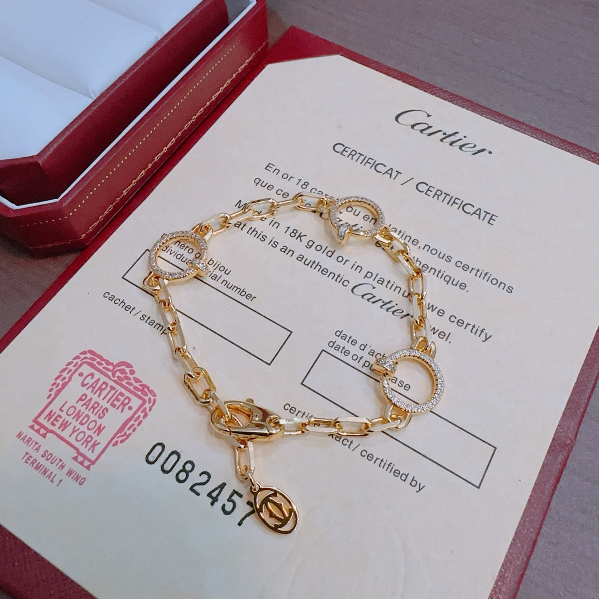 Martin Graham bracelet in polished metal-tone – main product view