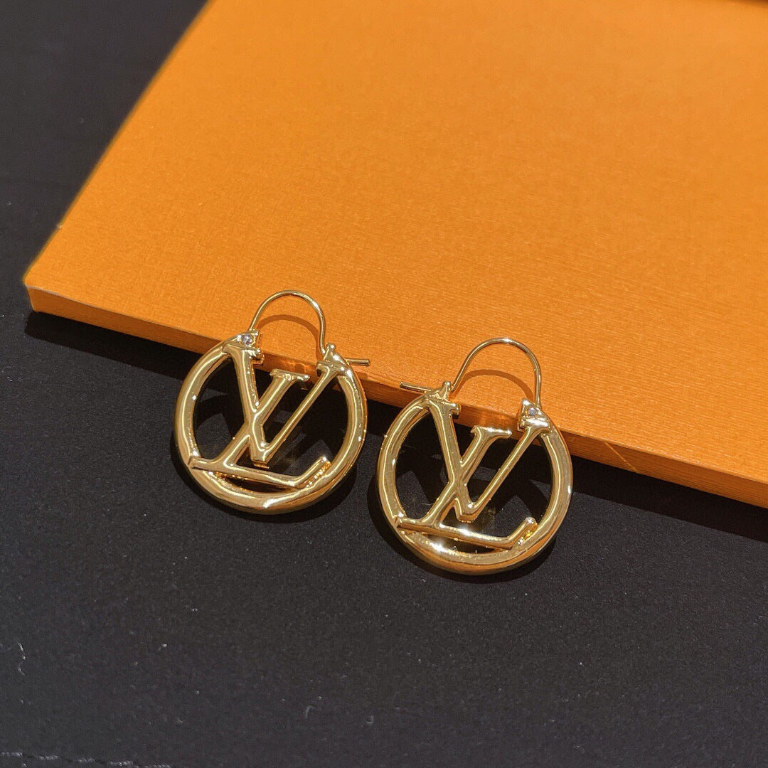 Martin Graham earrings in polished metal-tone – main product view