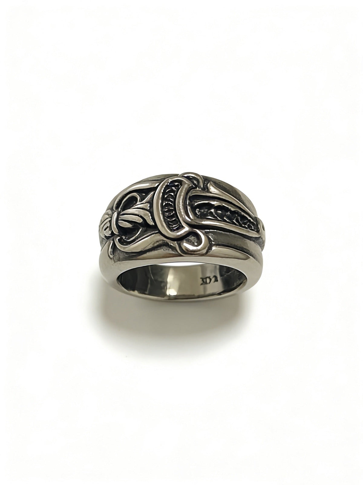 Martin Graham ring in polished metal-tone – main product view
