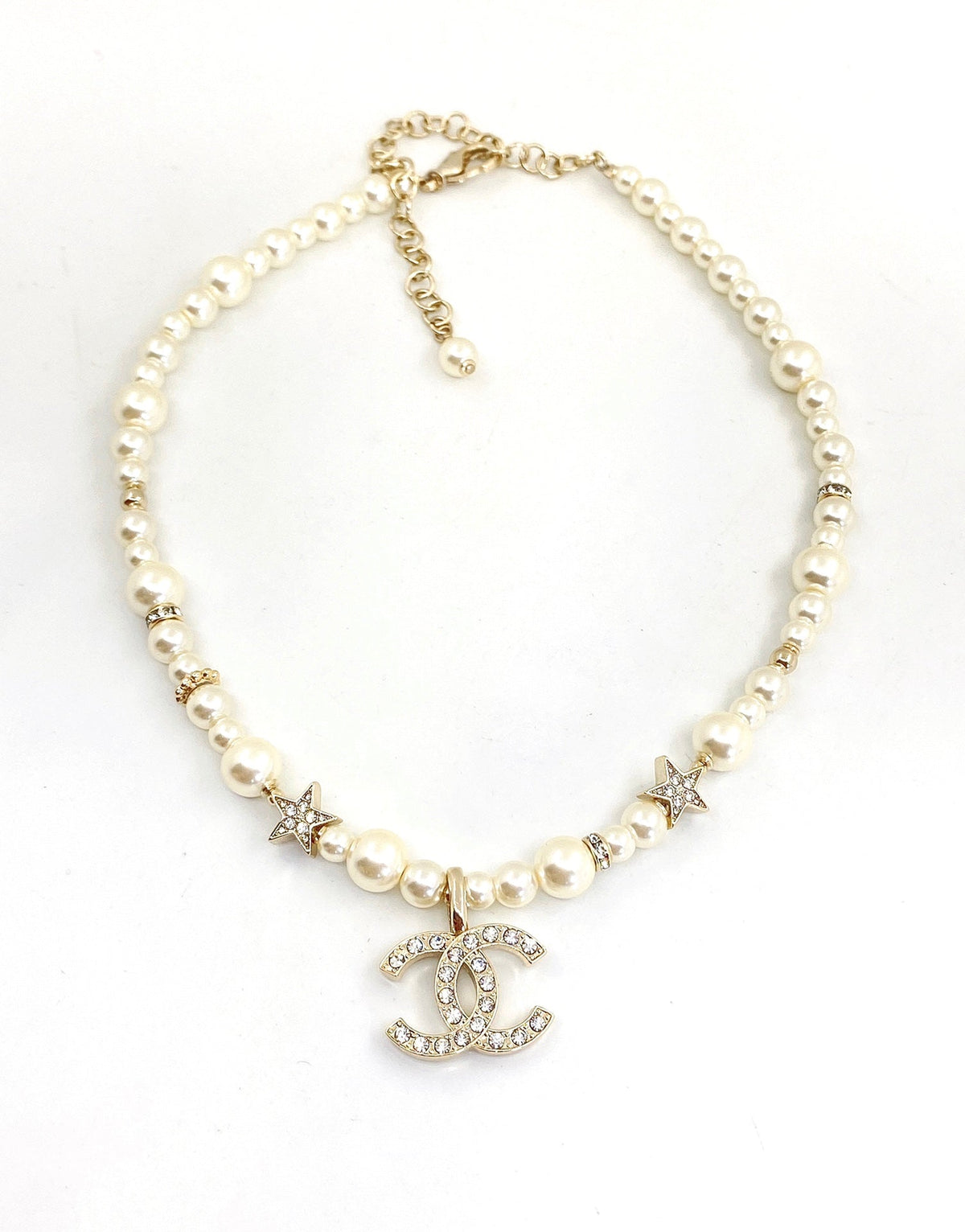 Martin Graham pendant necklace in polished metal-tone – main product view