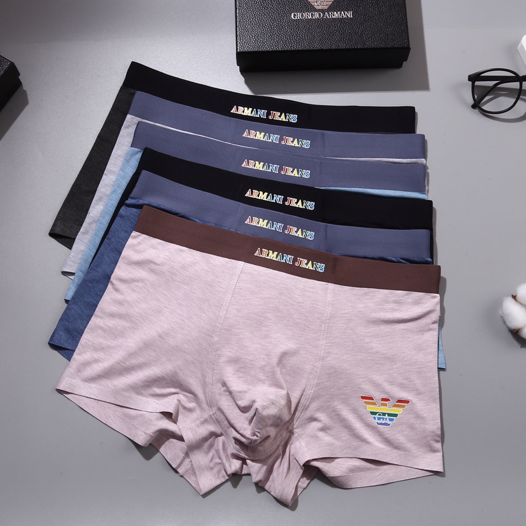 Emporio Armani Modal Men's Boxer Briefs - 3-Piece Box - Sizes L-XXXL