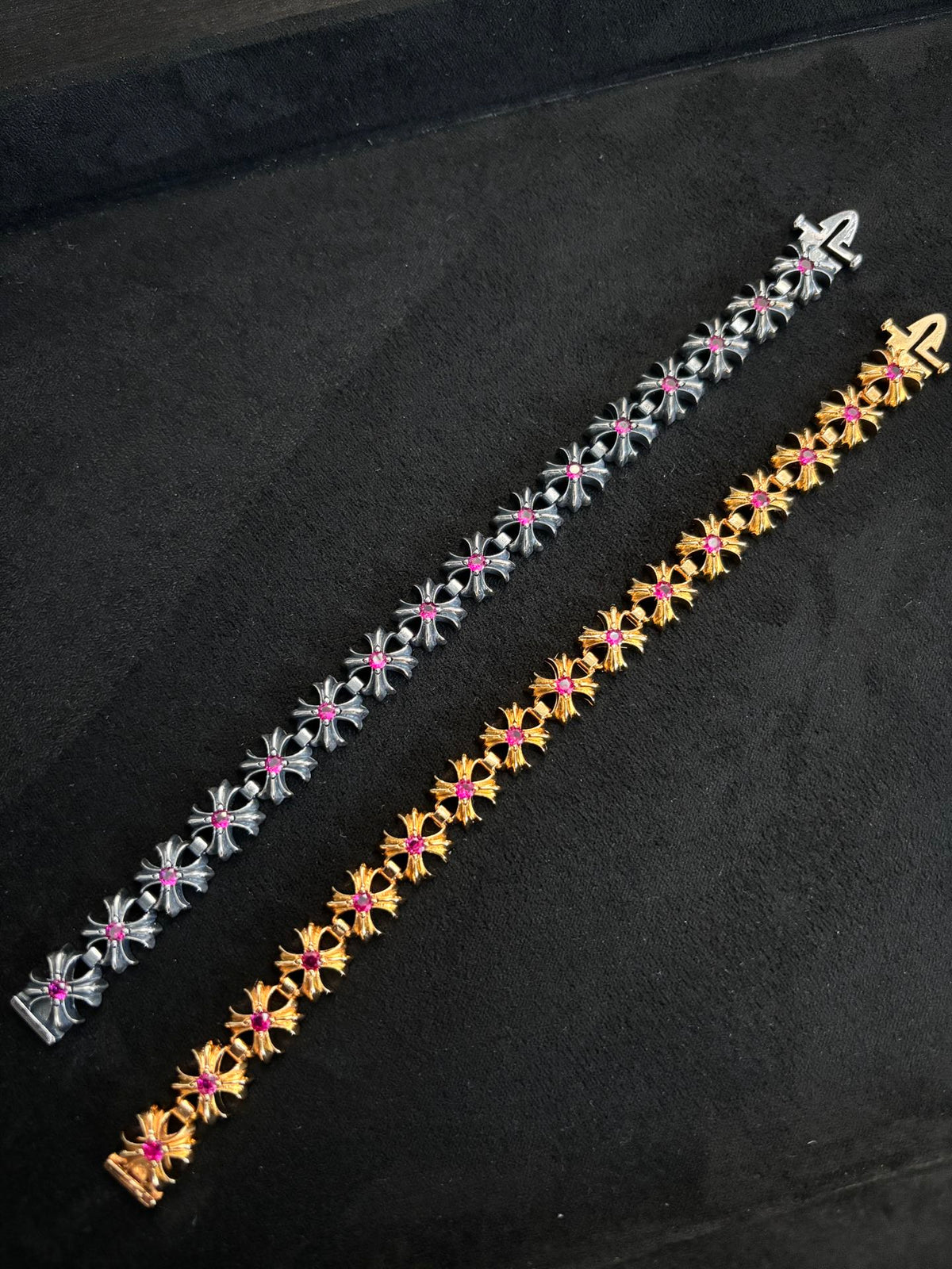 Martin Graham bracelet in polished metal-tone – main product view