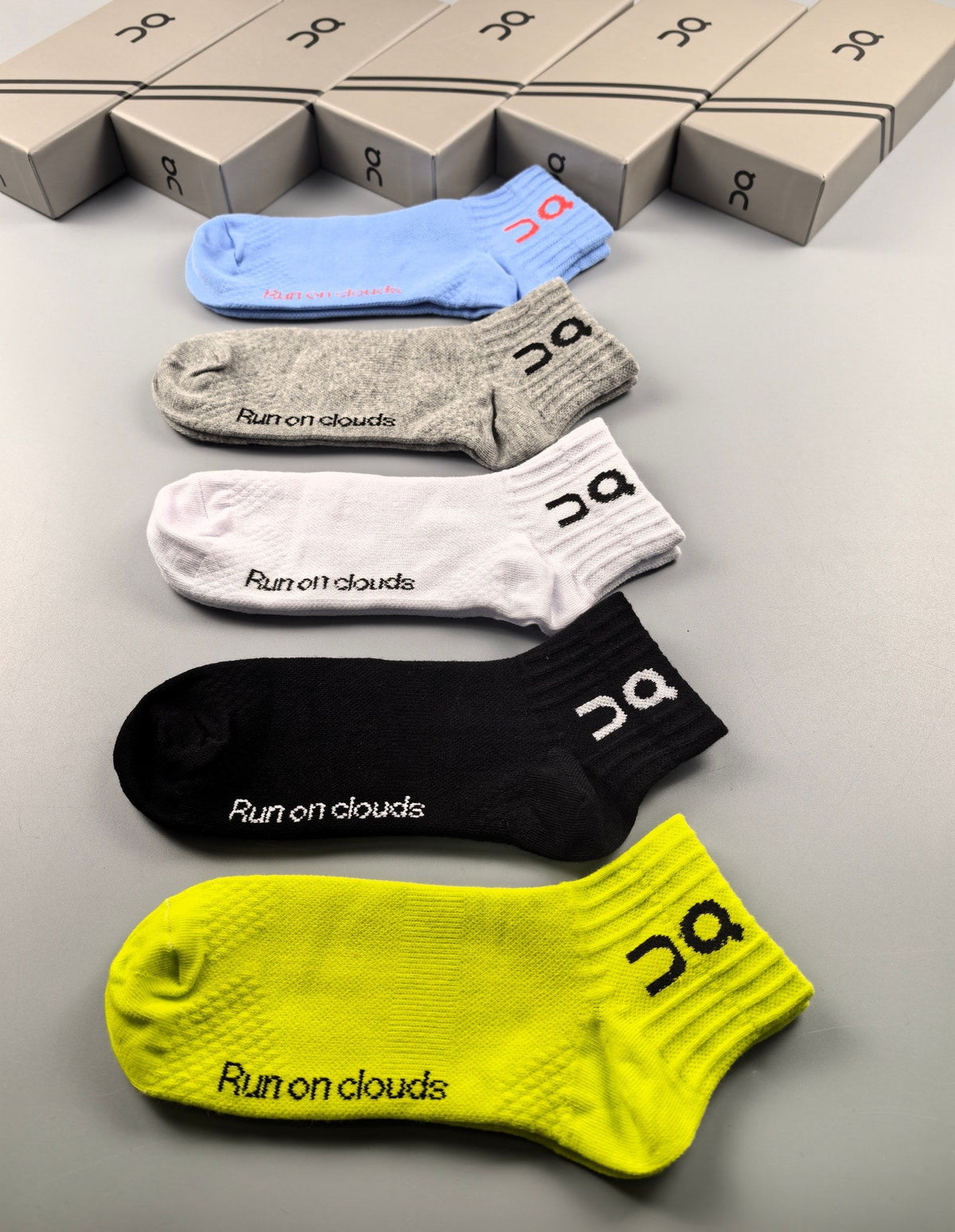 On Cotton Socks - 5-Pair Set