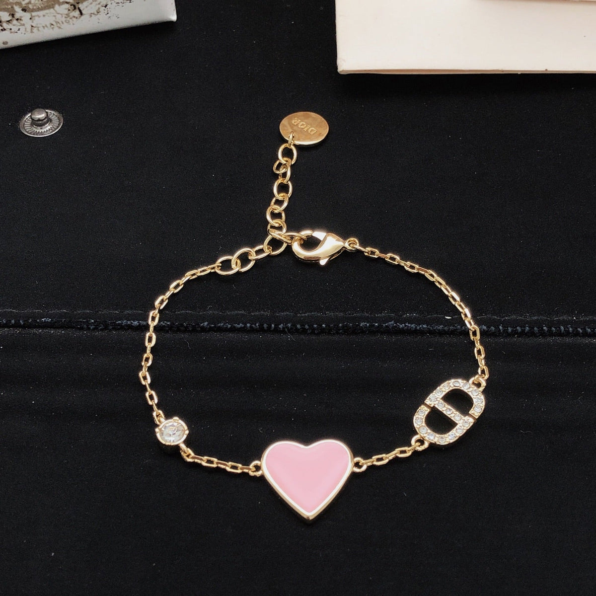 Martin Graham bracelet in polished metal-tone – main product view
