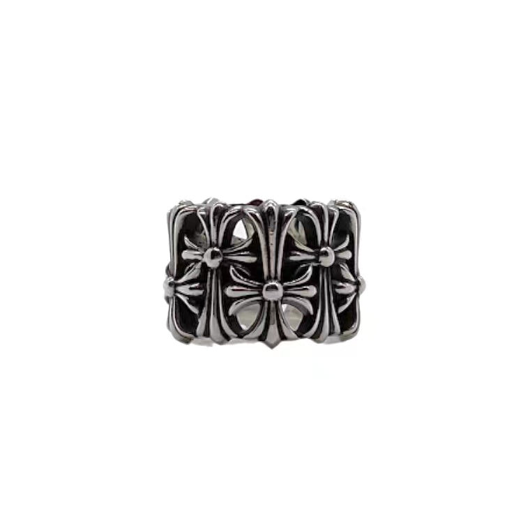 Martin Graham ring in polished metal-tone – main product view