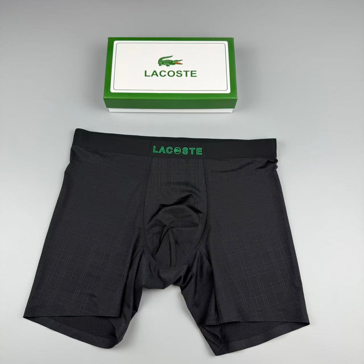Unbranded Contrast Waistbands And Understated Front Branding Men's Boxer Briefs - 3-Piece Box