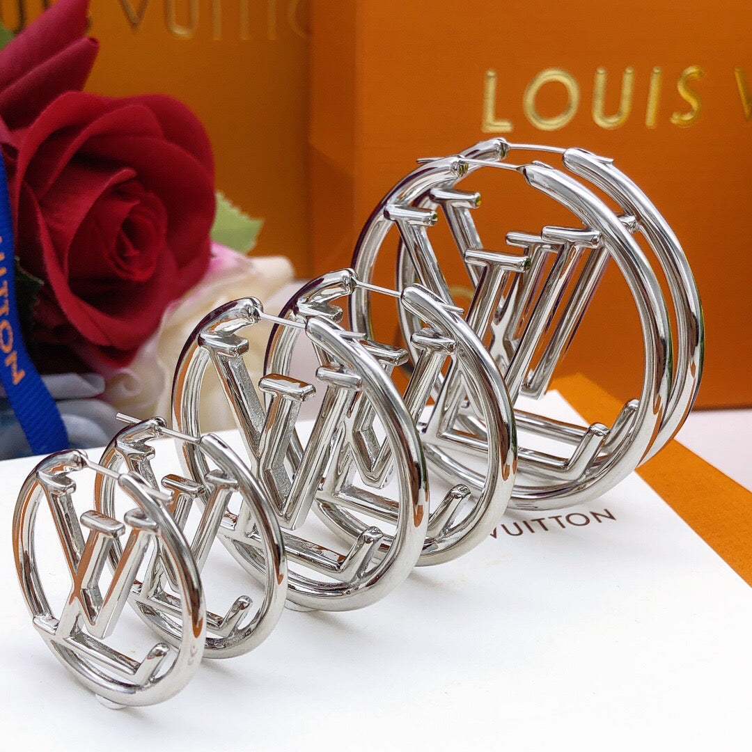 Martin Graham earrings in polished metal-tone – main product view