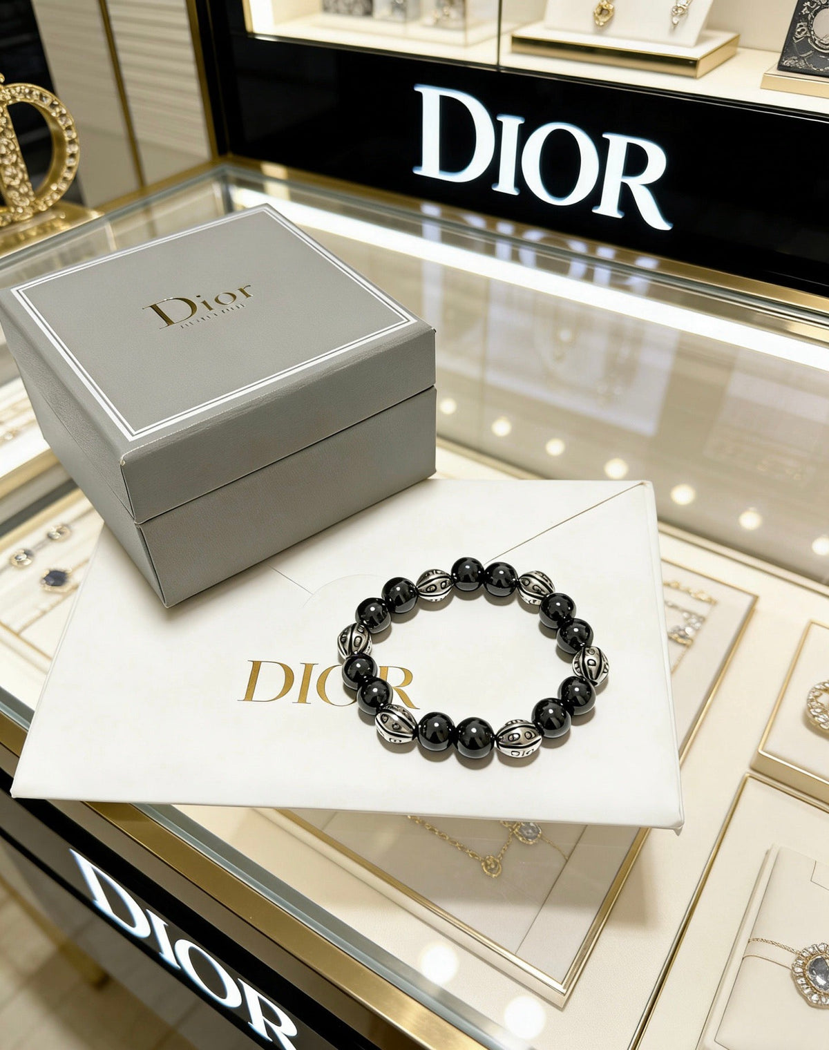 Martin Graham bracelet in polished metal-tone – main product view
