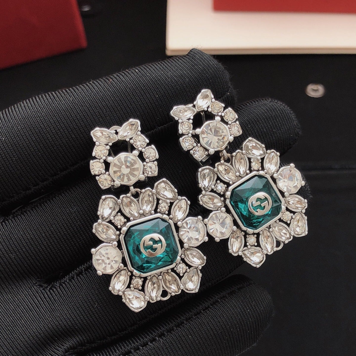 Martin Graham earrings in polished metal-tone – main product view